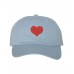 Red Heart Low Profile Dad Hat Baseball Cap  Many Styles  eb-76148811